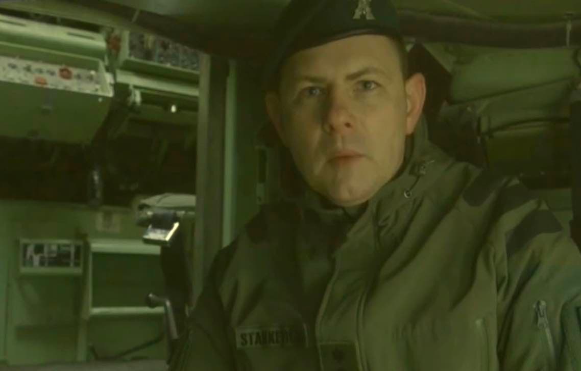 Brigados „Žemaitija“ vadas Nerijus Stankevičius.