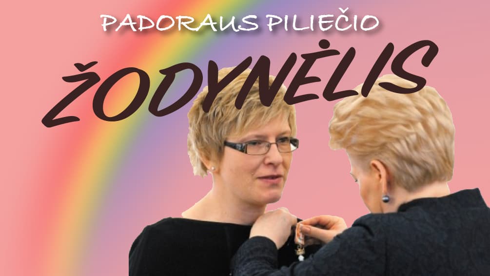 Padoraus piliečio žodynėlio viršelis