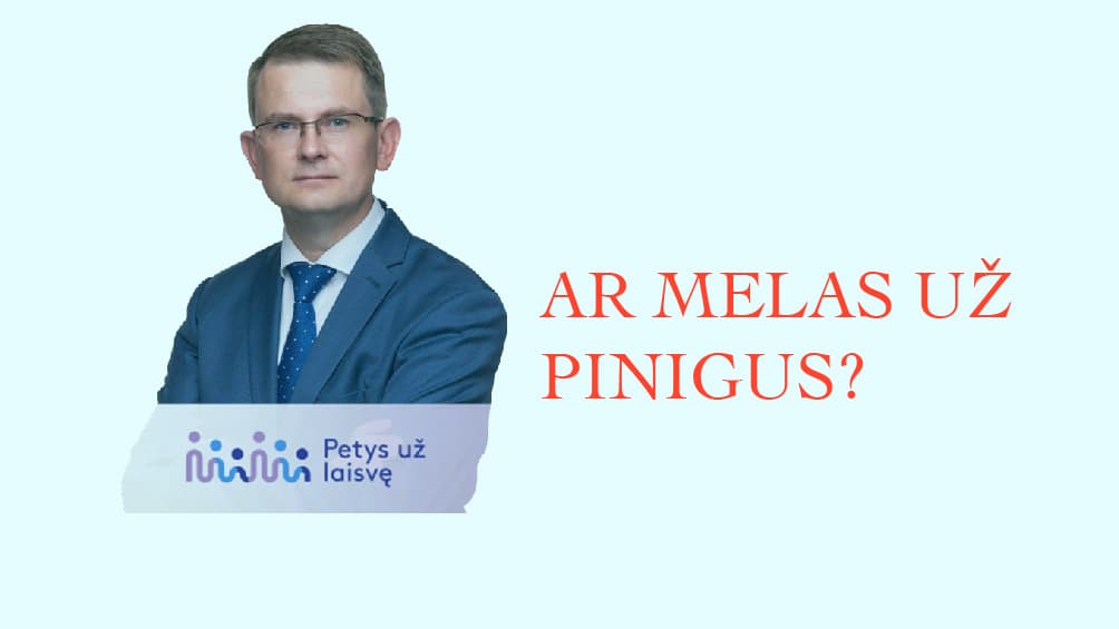Dulkys, po konkrečių klausimų apie pinigus, tyli kaip žuvis ežero dugne, pasislėpusi po akmeniu