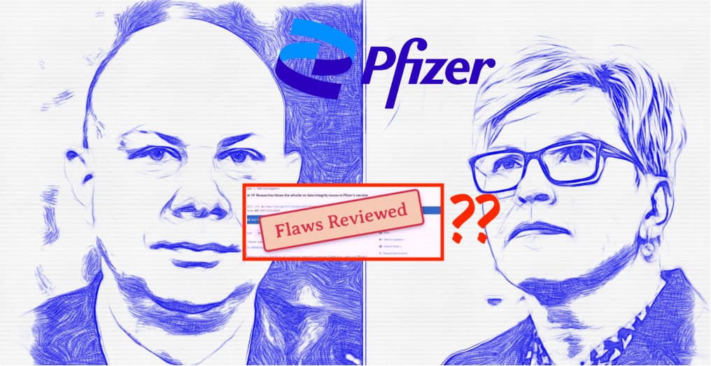 Dėl duomenų falsifikavimo, apie vakcinas nuo Covid-19 ligos, Pfizer nekalta – kalta aplinka (PAPILDYTA)