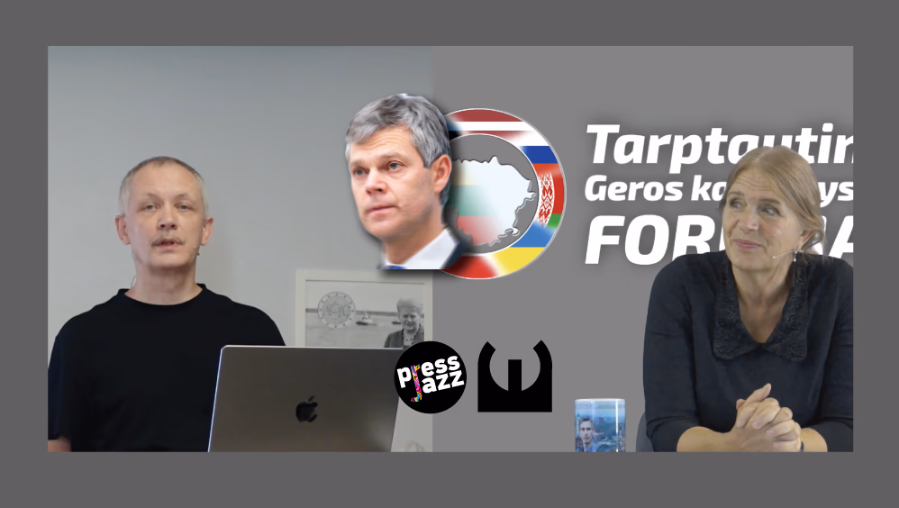 Pokalbis su „Tarptautinio geros kaimynystės forumo“ pirmininke