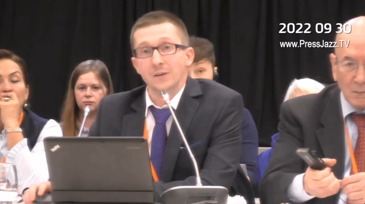 Ramoškos pasisakymas ESBO, apie Lietuvos atsilikimą žmogaus teisių ir žiniasklaidos srityje