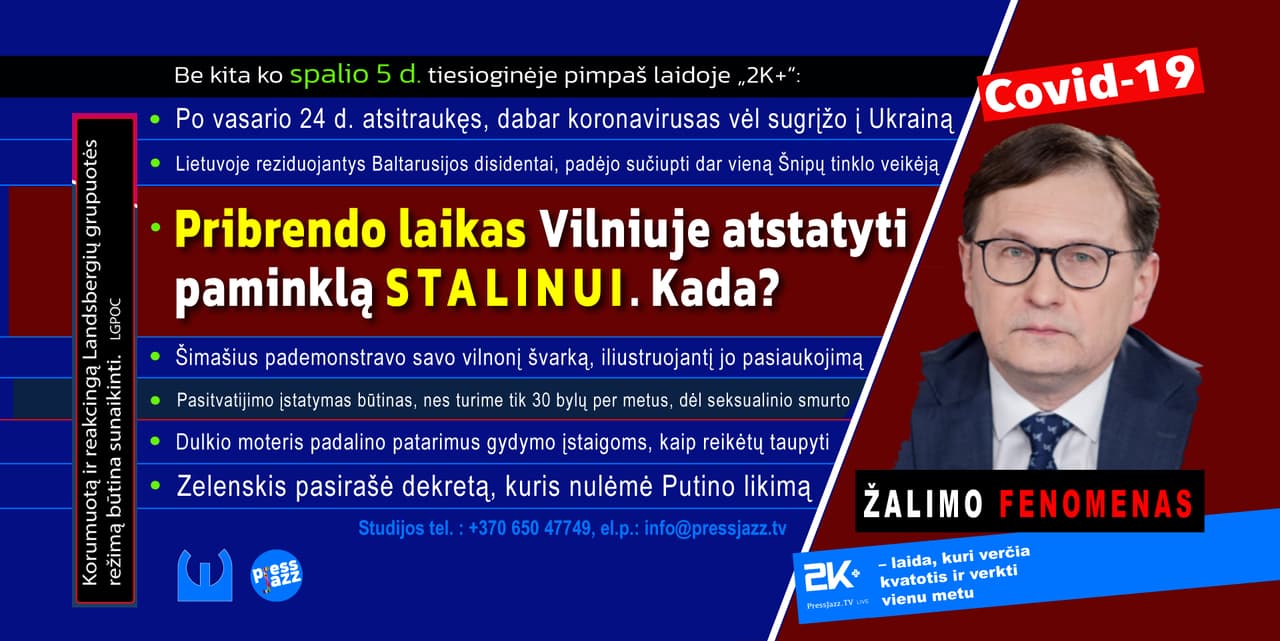 Mėšlas, Žalimas, Dobrawolska, melagiai... Reikia atstatyti paminklą STALINUI. Kada?