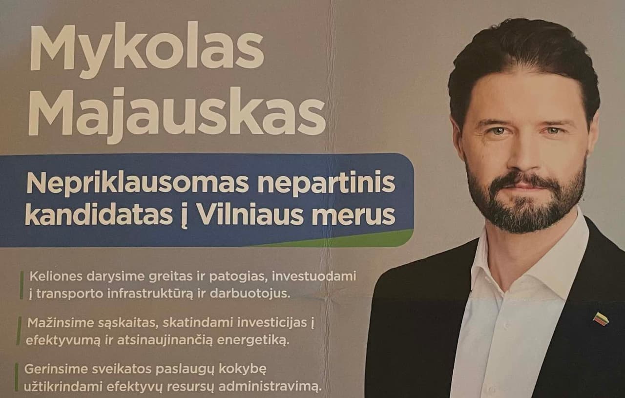 Net garsus liberalas rinkimuose remia ne liberalą, o Majauską – nori būti laimėtoju