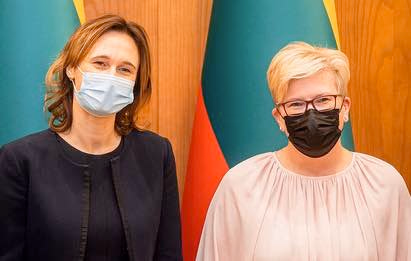 Čmilytė-Nielsen po susitikimo su Grunskiene susitiko su Šimonyte, tačiau apie pedofiliją nesikalbėjo
