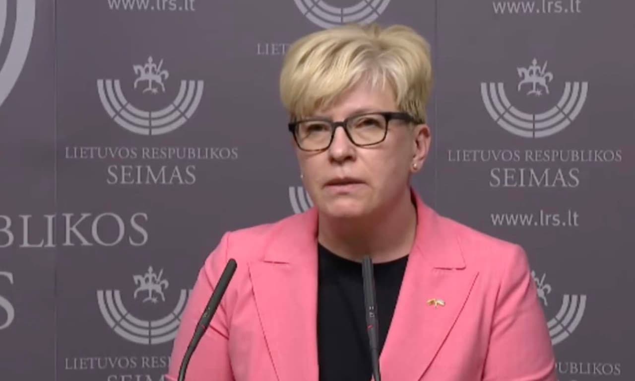 Vardan Lietuvos Šimonytė nutarė aukotis, todėl dirbs toliau