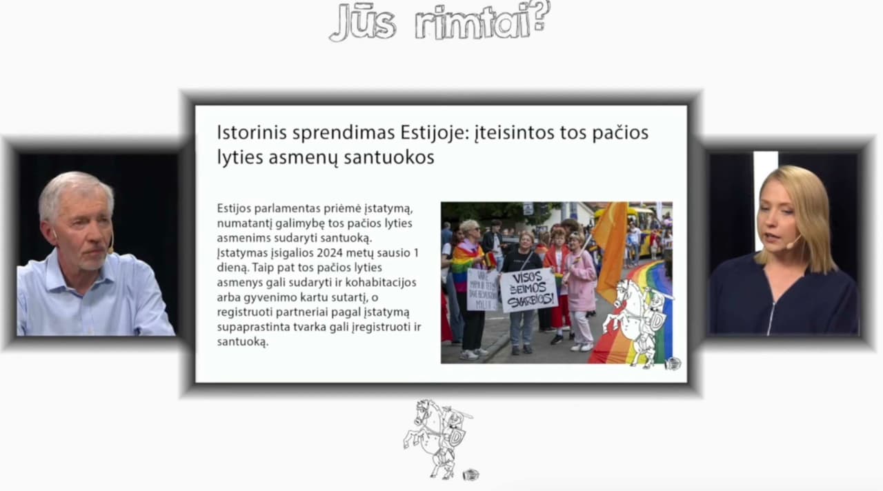 Kalbant apie tapalyčių vedybų problematiką, Kirkilas pasitelkė balerūnų pavyzdį