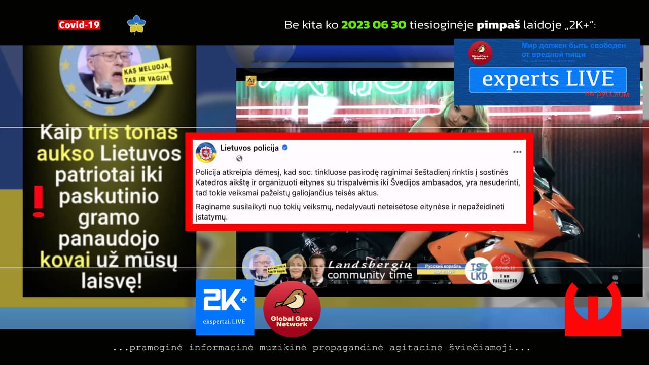 Tutkus, LT policija, experts LIVE