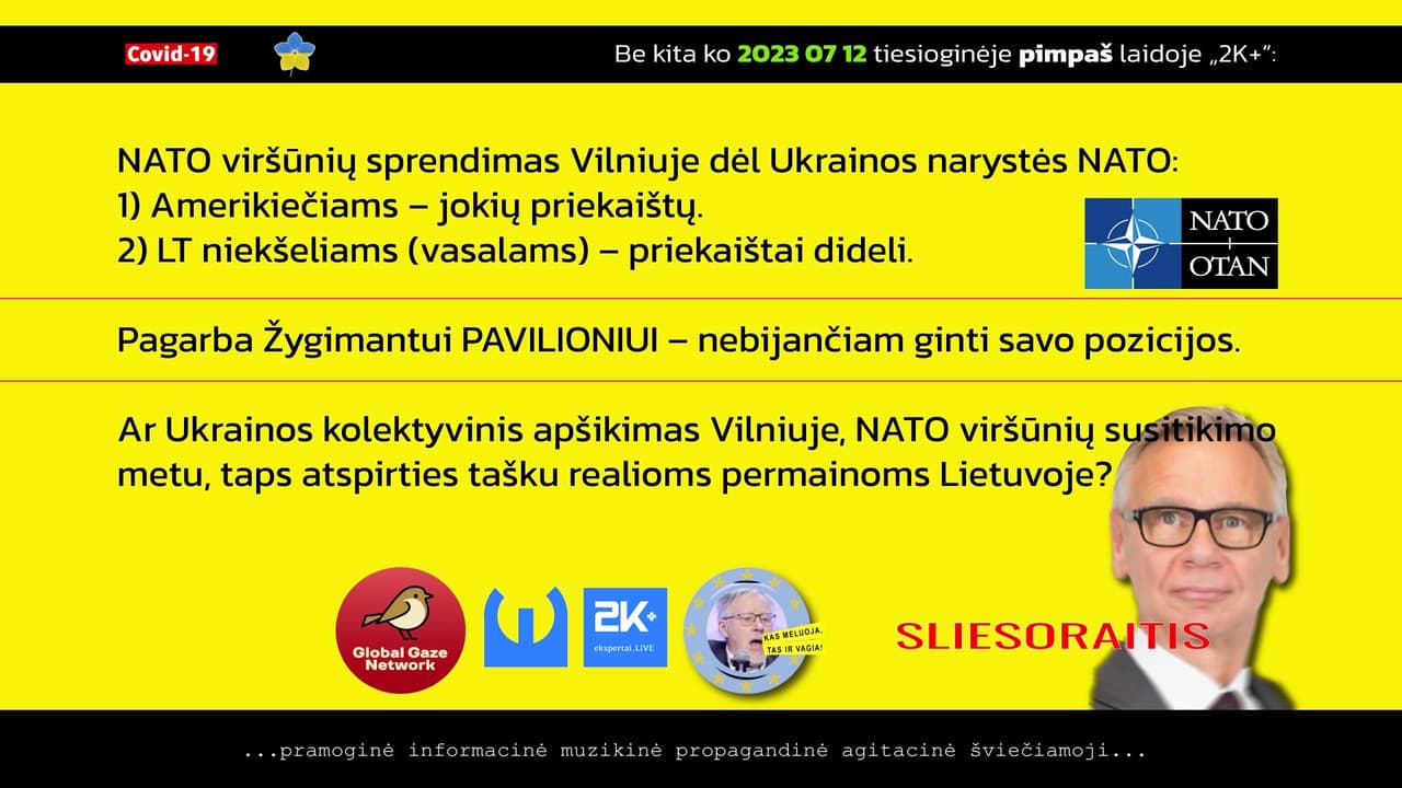 Kas lėmė tokį JAV sprendimą Vilniuje dėl Ukrainos?