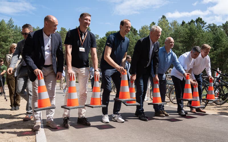 Nausėda sudalyvavo dar vienoje fotosesijoje – šį kartą Kuršių nerijoje