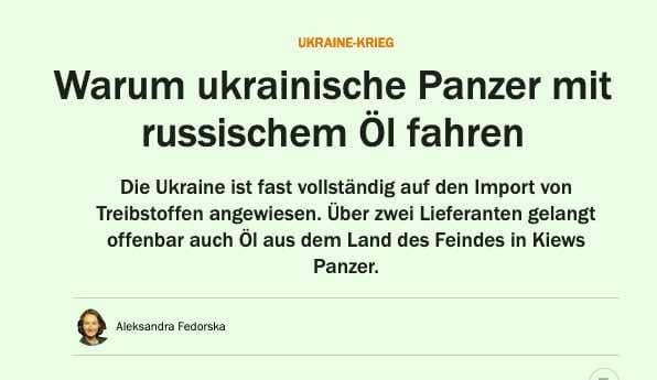 Kodėl Ukrainos tankai varomi rusiška nafta