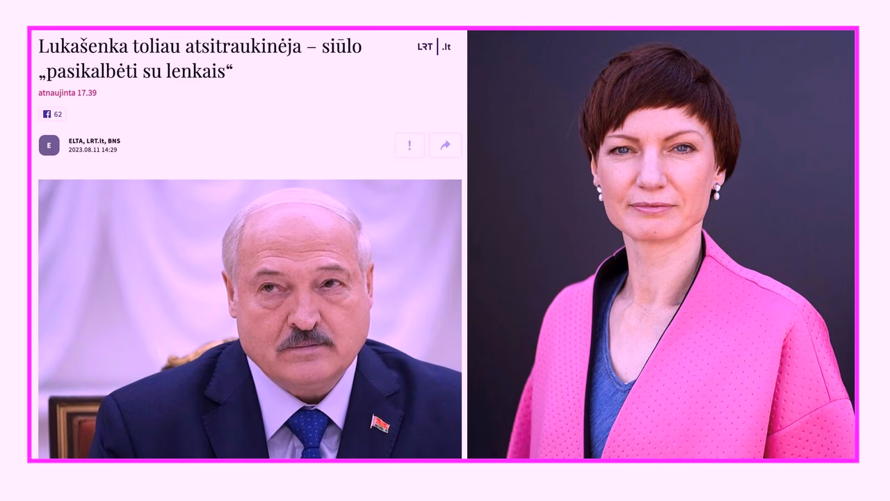 Persigandęs Lukašenka bando gelbėtis traukdamasis atatupstas – geidžia kalbėtis su lenkais