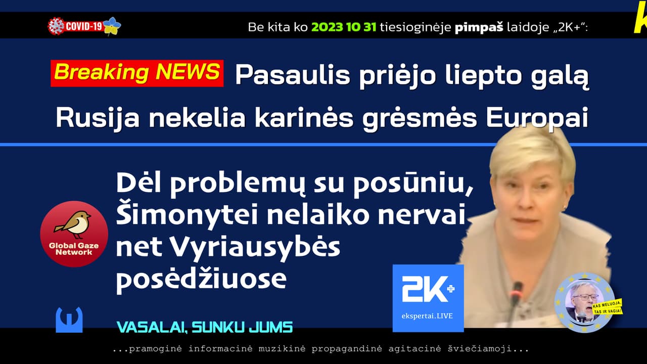 Ukrainai bus duota tiek milijardų, kiek reikės, tiesiog reikia nutarti, ko turėtų atsisakyti Europos Sąjunga