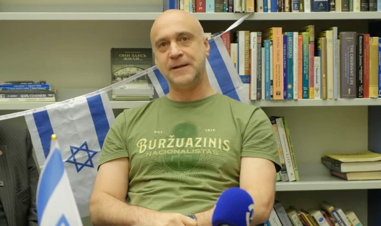 Valstybės vadovas su bendraminčių elitu susirinkę palaikė Izraelį ir padiskutavo