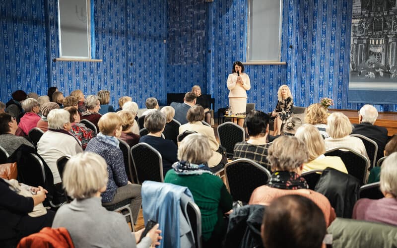 Nausėdienė darbo vizito metu susitiko su Pakruojo rajono TAU bendruomene