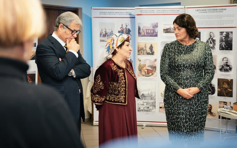 D. Nausėdienė: svarbu ir ateityje išlaikyti lietuvių ir totorių vienybę