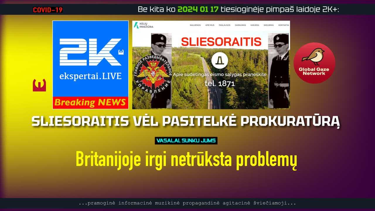 Sliesoraitis nutarė nebesiterlioti, o Britanijoje viskas ne taip gerai, kaip kažkada