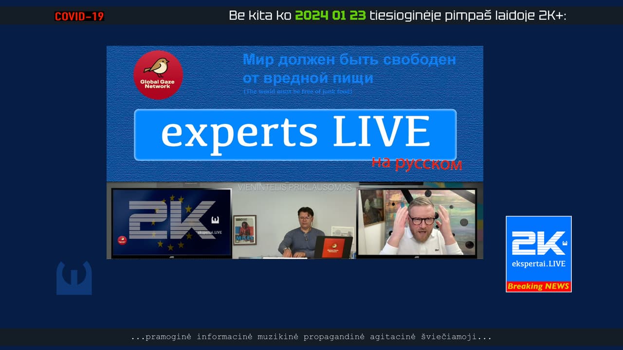 Manoma, kad ES lyderiams išdžiuvo smegenys ir jie rūpinasi tik savo sėdyne (experts LIVE na ruskom)