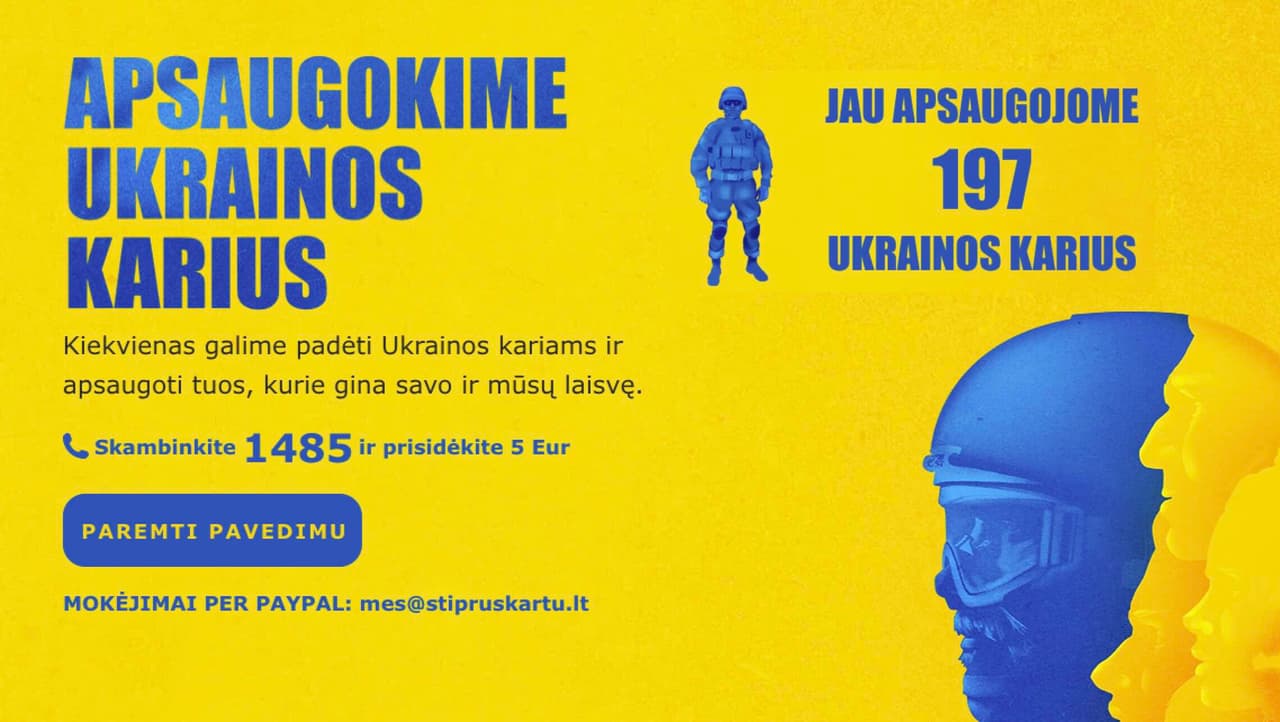 Ohmanas su Miliūte jau parodė ką gali – aktyviau aukokite ir jūs