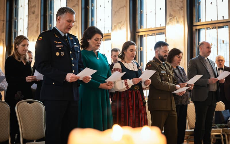 Pirmoji valstybės ponia Nausėdienė Birutietėms išsakė šiltus žodžius