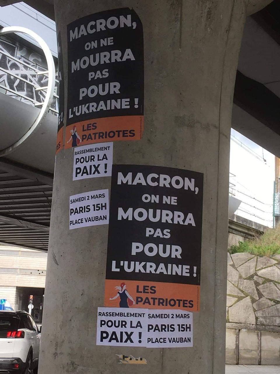 Prancūzijoje Kremlius surengė provokaciją