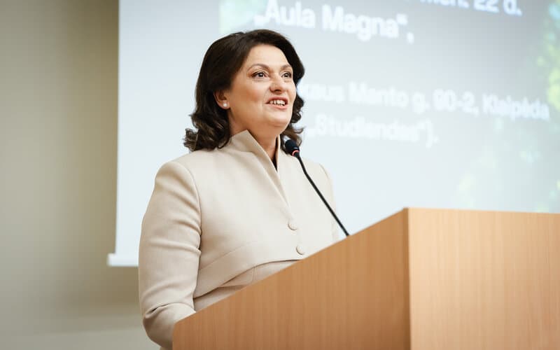 Nausėdienė paminėjo savo sutuoktinio Nausėdos inicijuotą iššūkį