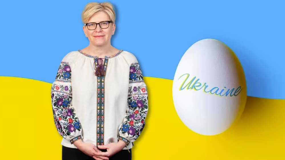 Šimonytė šv. Velykų proga: toliau turime išlikti solidarūs su kančios keliu žengiančiais ukrainiečiais
