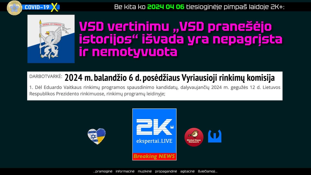 Įdomu: Maskvos propagandą VRK spausdins už valstybės pinigus