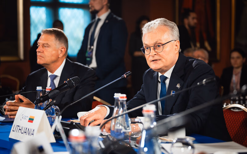 G. Nausėda ir vėl buvo pasaulio dėmesio centre.