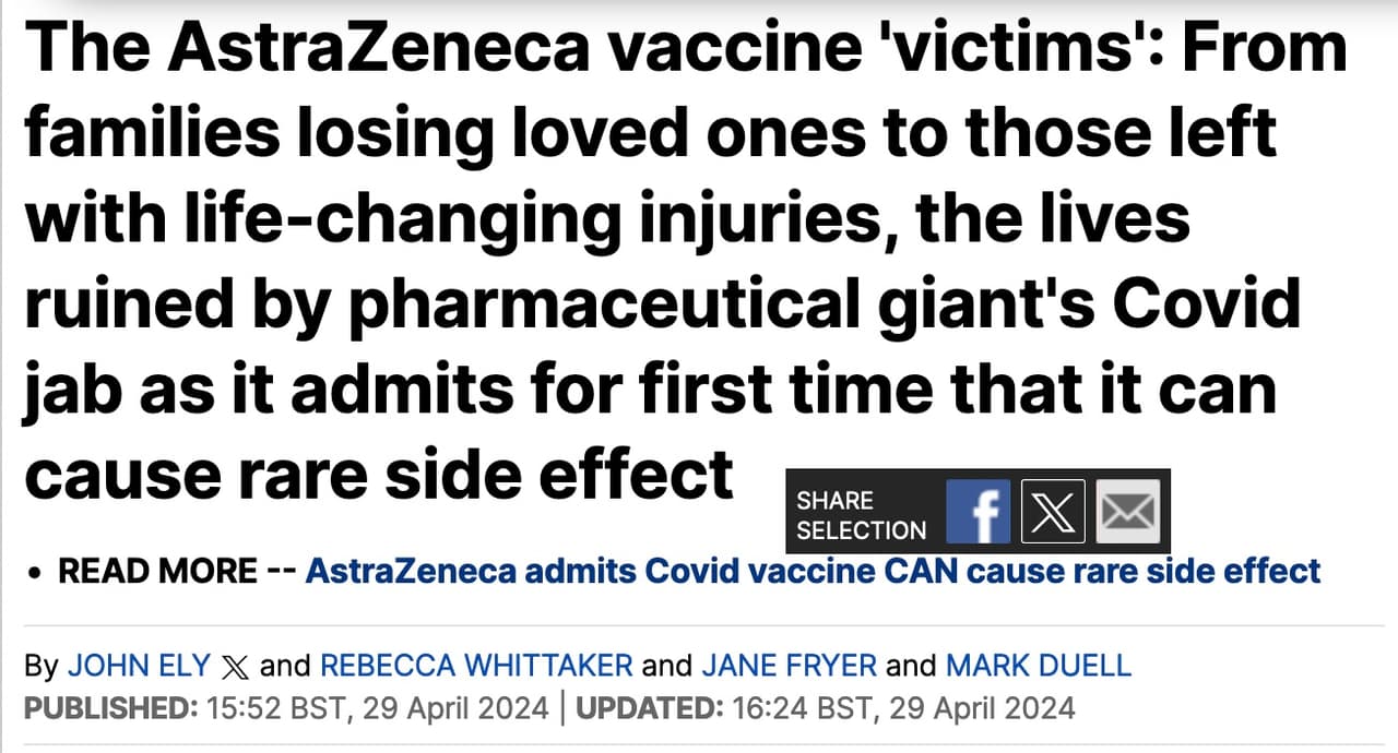 „AstraZeneca“ vakcinos nuo COVID-19 gali sukelti retą šalutinį poveikį