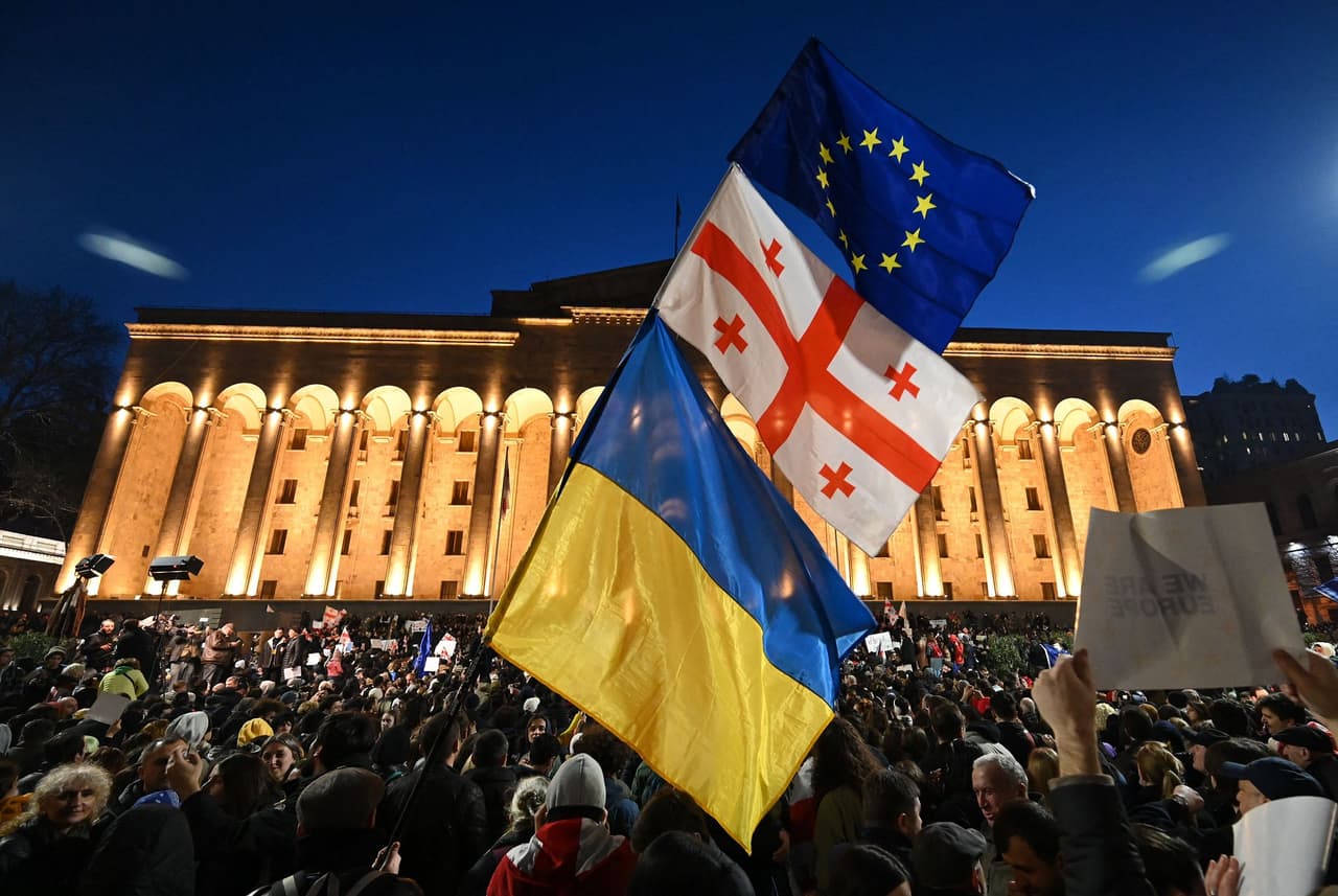 Gruzijoje valdantieji prieš demokratiją ir vertybes paskleidė Šeimų maršo užkratą
