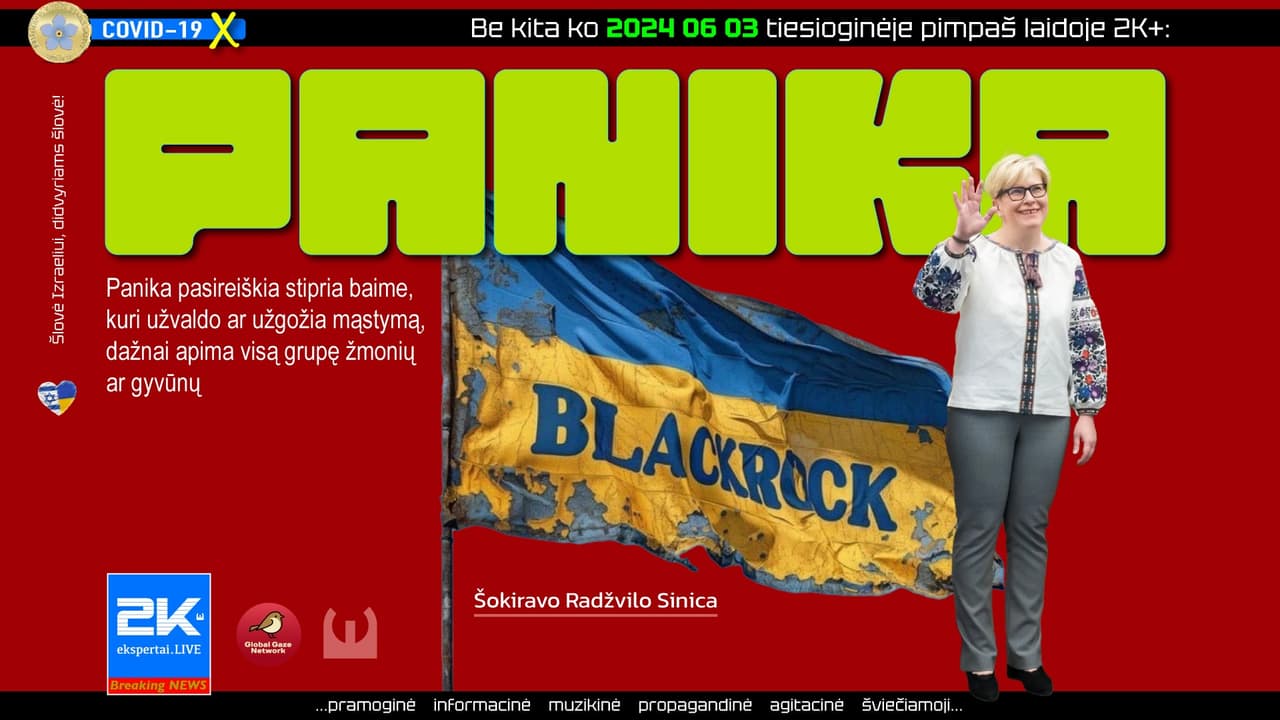 Panika gali priversti padaryti nepataisomų klaidų