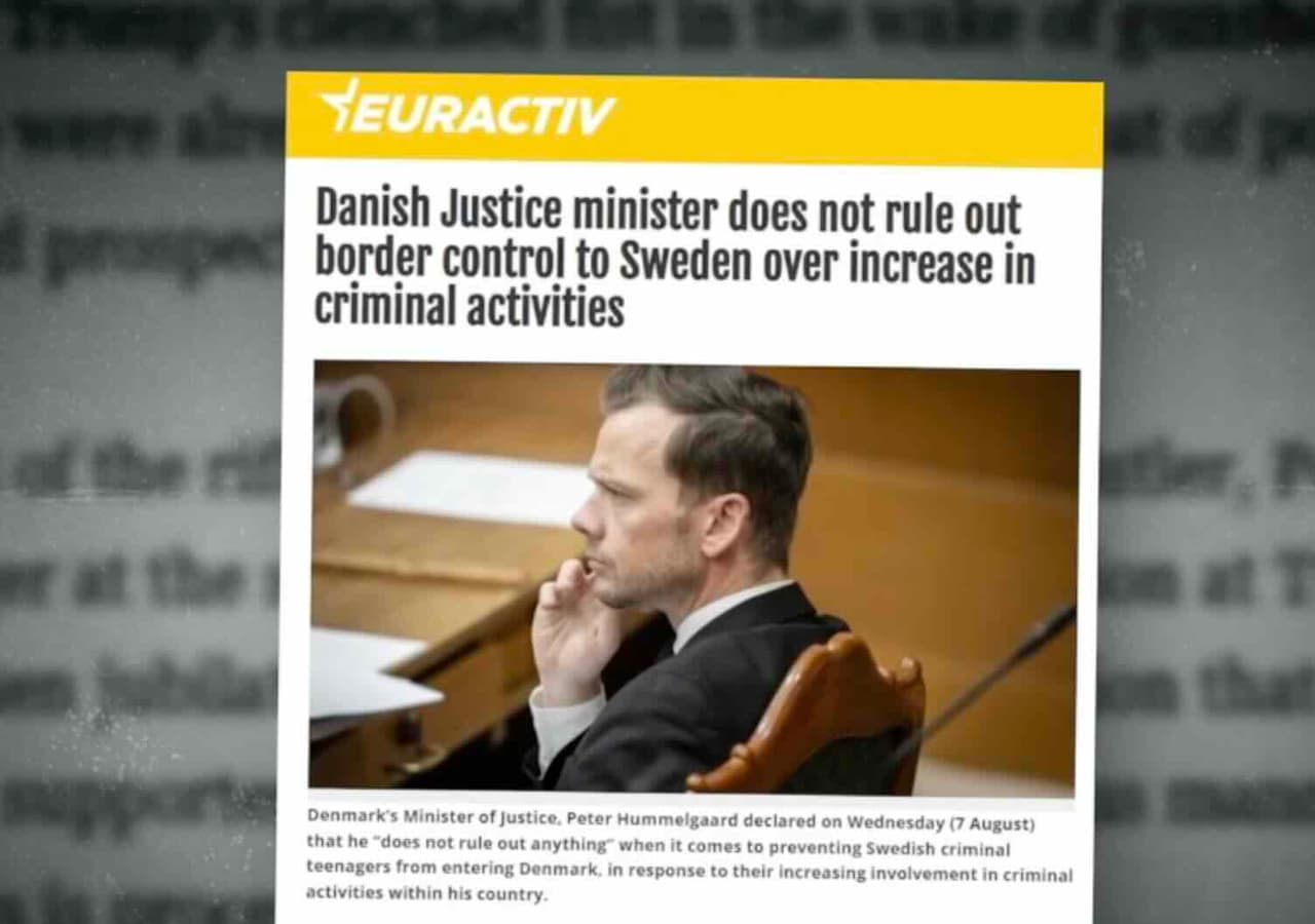 Danija stiprina sienų kontrolę su Švedija