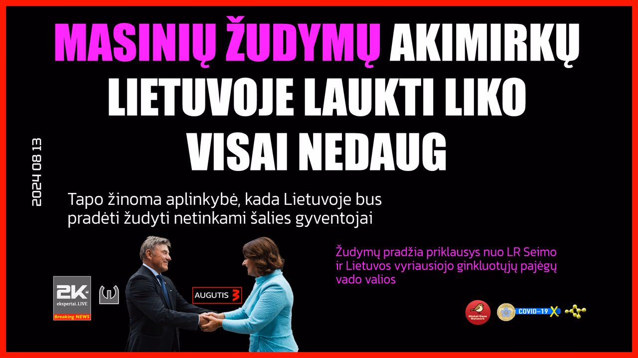 Tapo žinoma masinių Lietuvos gyventojų būsimų žudymų pagal papročius, pradžios aplinkybė