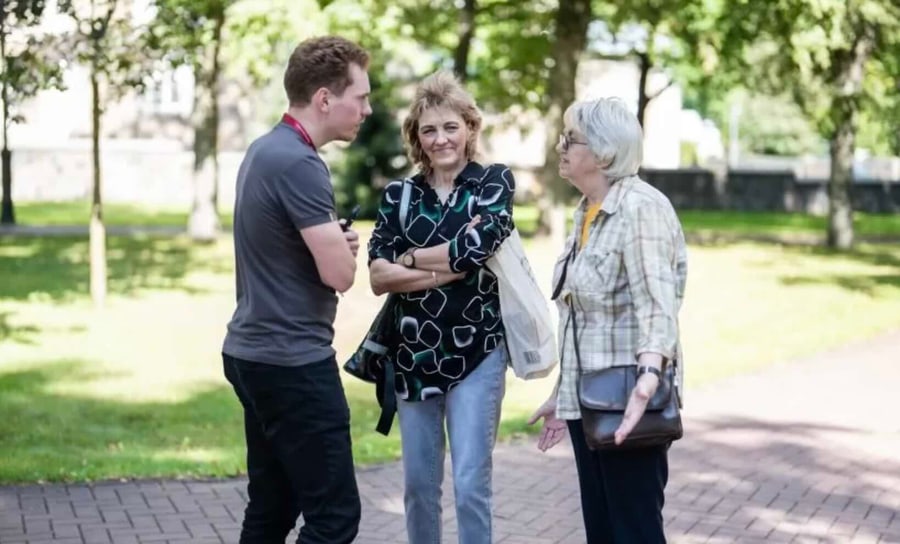 Jūratė ir jos mama Birutė iš Tauragės (KAM / št. srž. A. Čemerkos nuotr.)