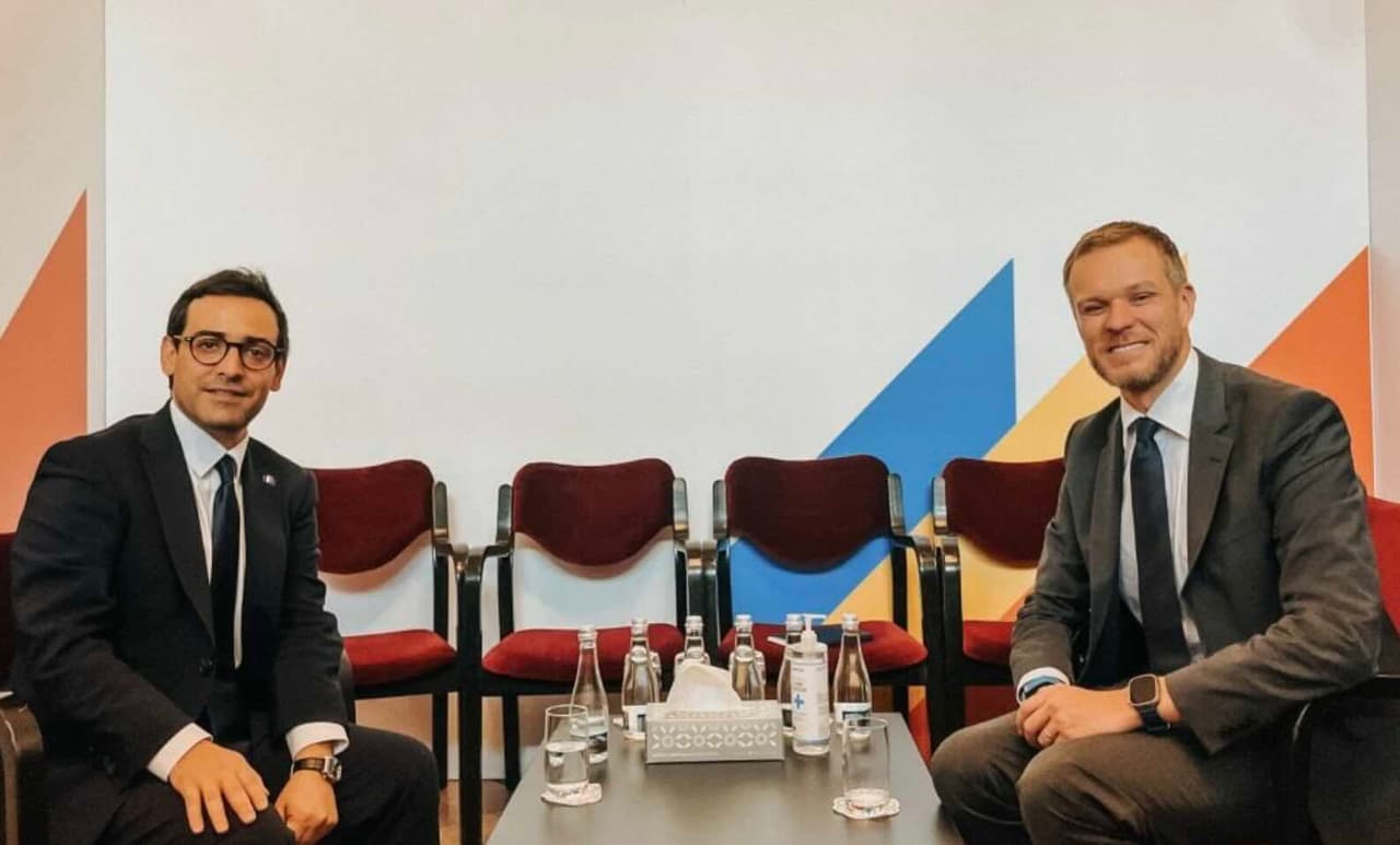 Lietuvos diplomatijos vadovas Landsbergis informavo, kad Rusiją galime įveikti tik jėga