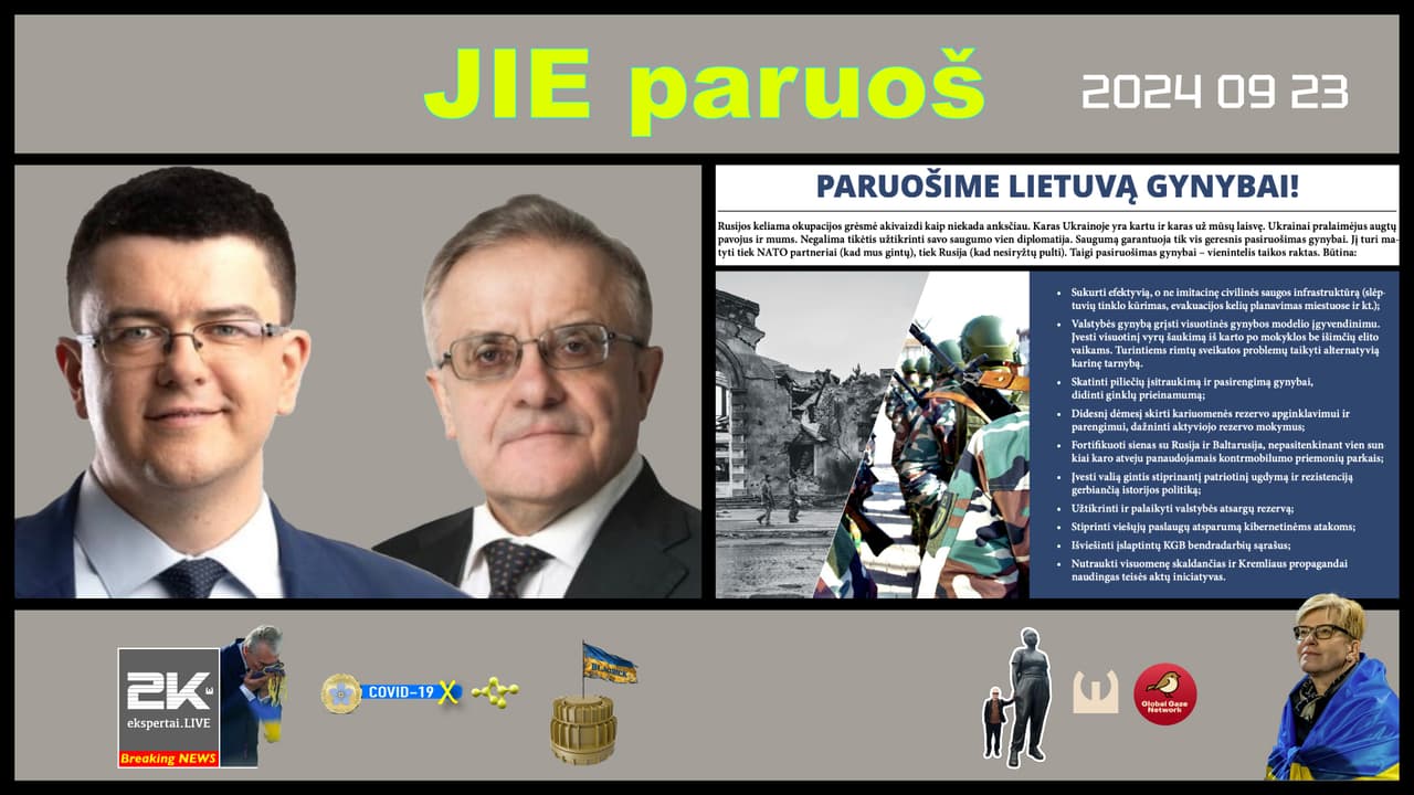 Jie gynybai Lietuvą paruoš geriau, negu tai darė iki šiol ruošusieji