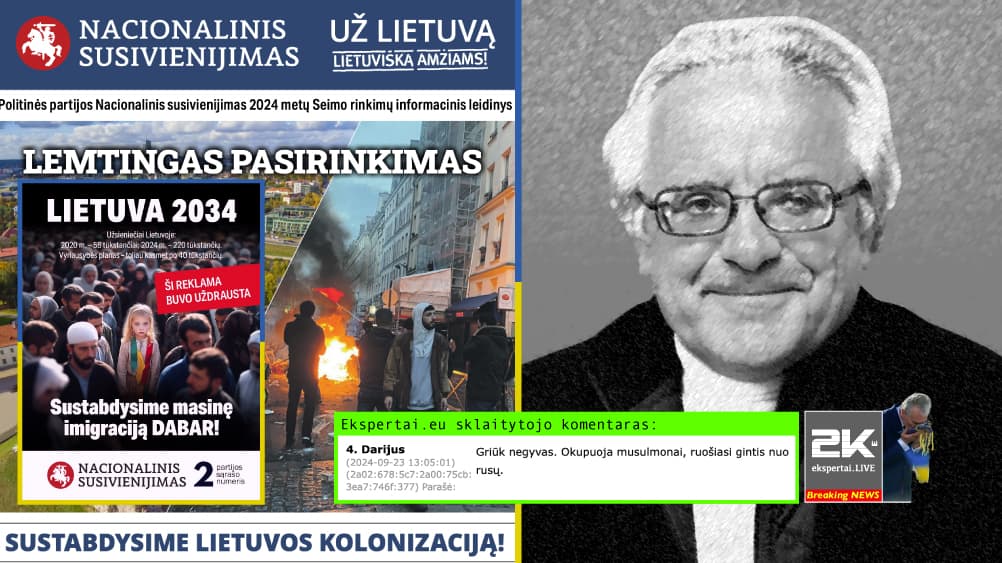 Ta žūtbūtinė Radžvilo kova. Tas paprastas rasizmas