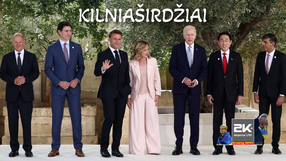 Iš kur pas Vakarus tiek beribio gerumo, nesavanaudiško ir kilniaširdiškumo Ukrainos atžvilgiu?