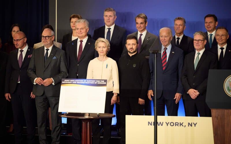 Nausėdos vedamos Lietuvos lyderystė, siekiant, kad Ukraina jaustųsi tvirtai ir užtikrintai, akivaizdi