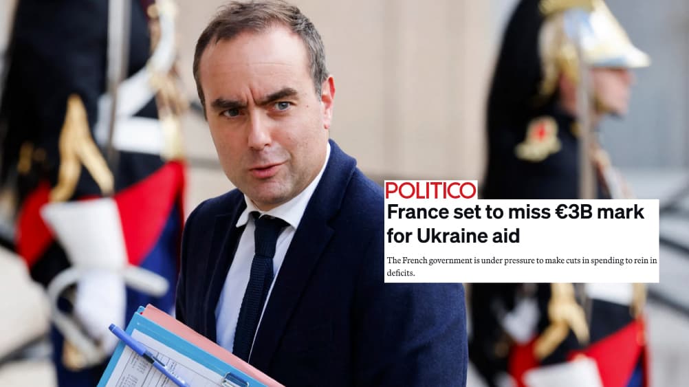 Prancūzija truputėlį mažiau skirs pinigų Ukrainai, negu planavo