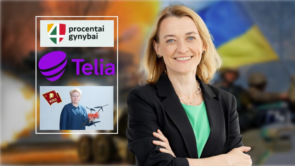 „4 procentai“ ir TELIA LIETUVA viršininkė Giedrė Kaminskaitė-Selters prabilo apie išgyvenimą