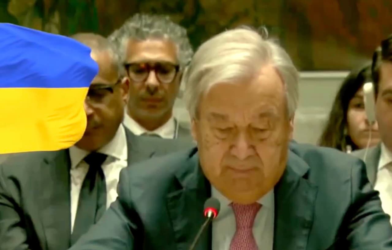 Ukraina kritikuoja į BRICS šalių susitikimą vykusį Jungtinių Tautų vadovą