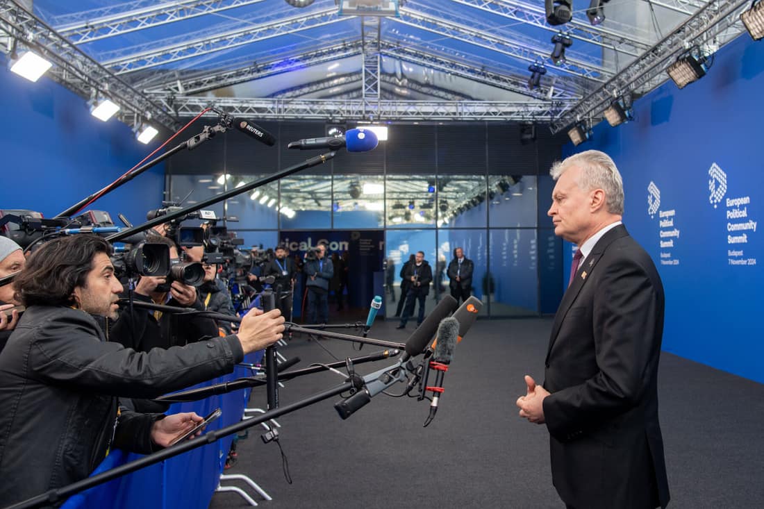 **G. Nausėda ir vėl buvo pasaulio žiniasklaidos dėmesio centre.**