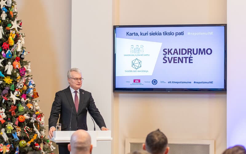 Nausėda priminė, kad kovos su korupcija fronte, Lietuva pasaulyje demonstruoja lyderystę