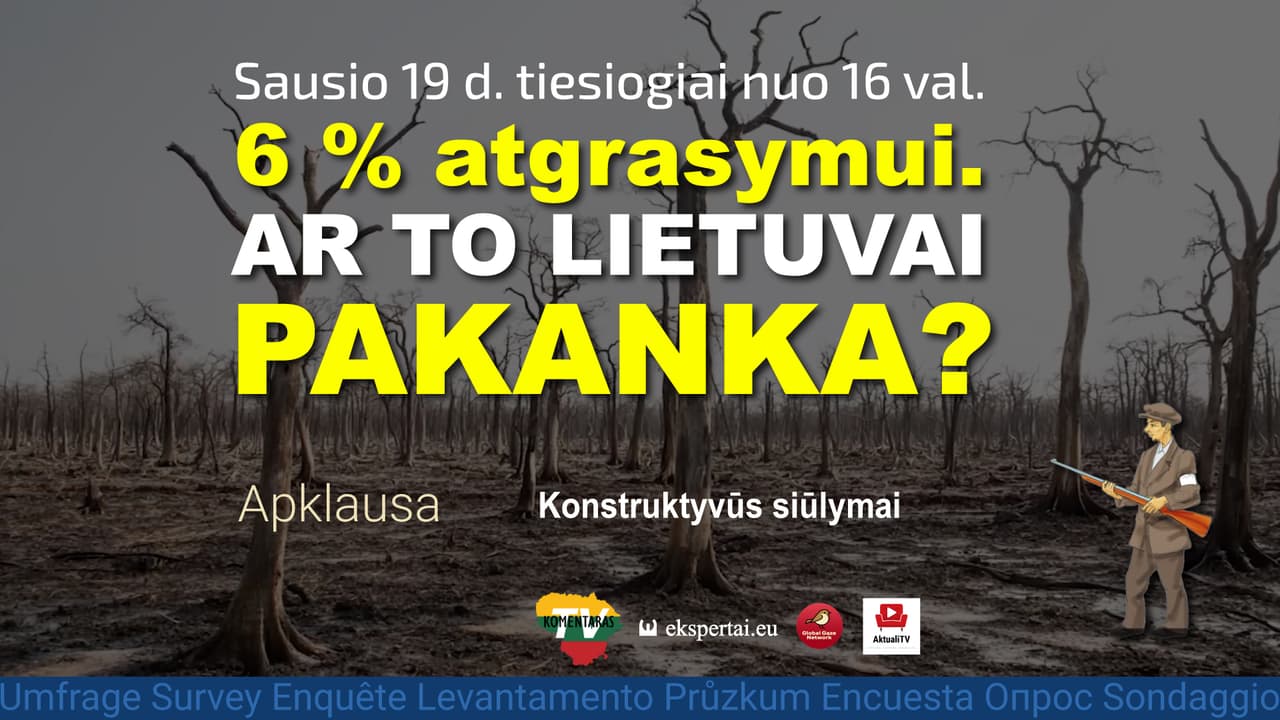 Kas gaudys 6 proc. naudą? Apklausa
