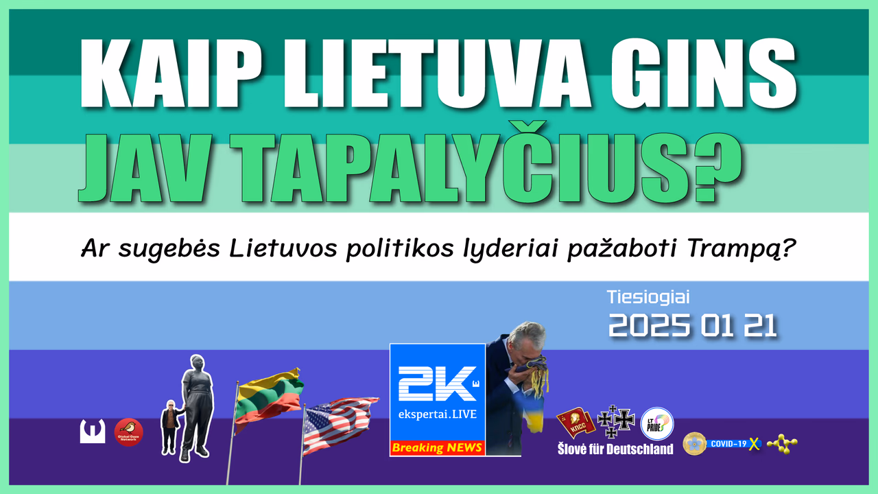Be Ukrainos, Gruzijos ir daugelio kitų valstybių, Lietuvai atėjo metas spręsti ir JAV problemas