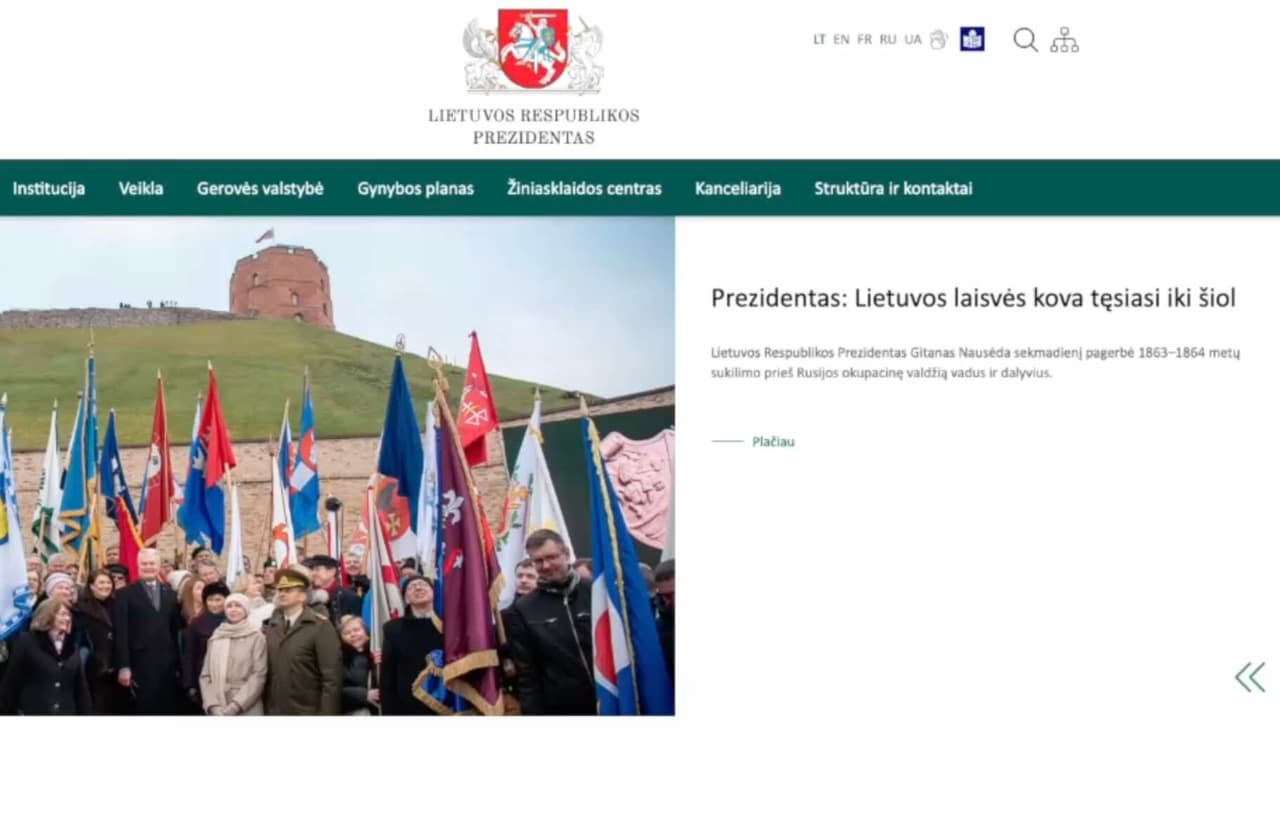 Nausėda leido suprasti, koks jo požiūris į JAV prezidentą Trampą