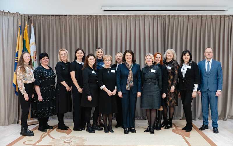 Nausėdienė: Vievio TAU studentai yra tikras energijos ir įkvėpimo šaltinis sau