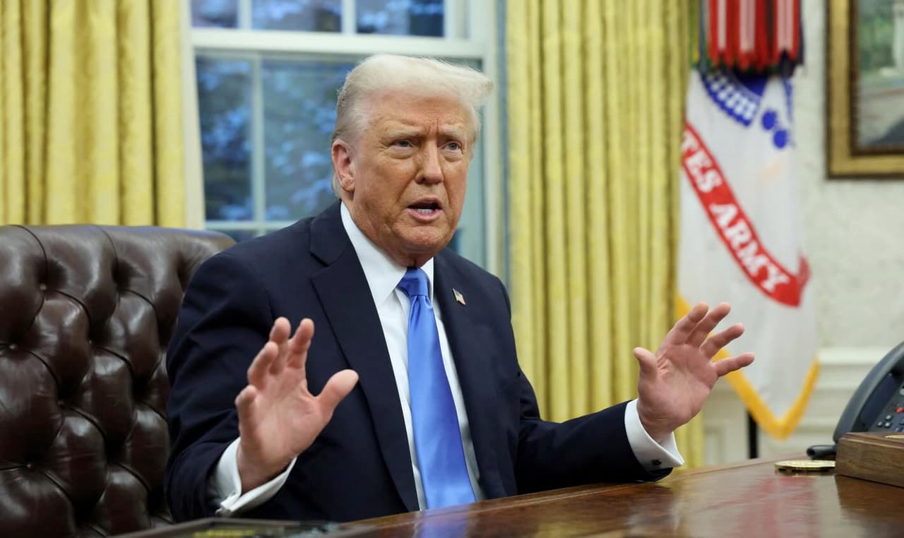 JAV prezidentas Donaldas Trampas: „Telaimina Dievas Rusijos ir Ukrainos žmones!“